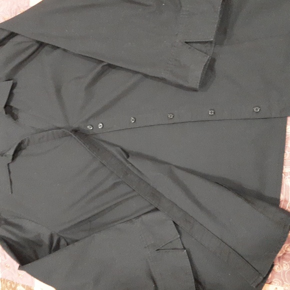 RIDERS by Lee SZ 2X Black Blouse EFFORTLESS CARE - Picture 3 of 4